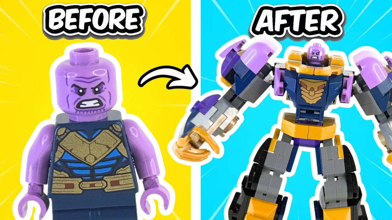 Я улучшил суперзлодеев LEGO Marvel...