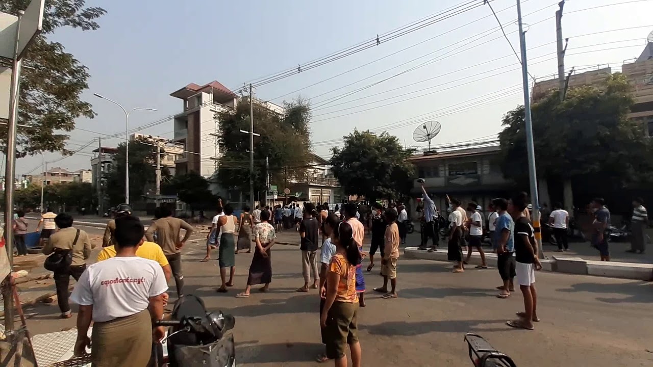 2 March 2021Mandalay protest Myanmar