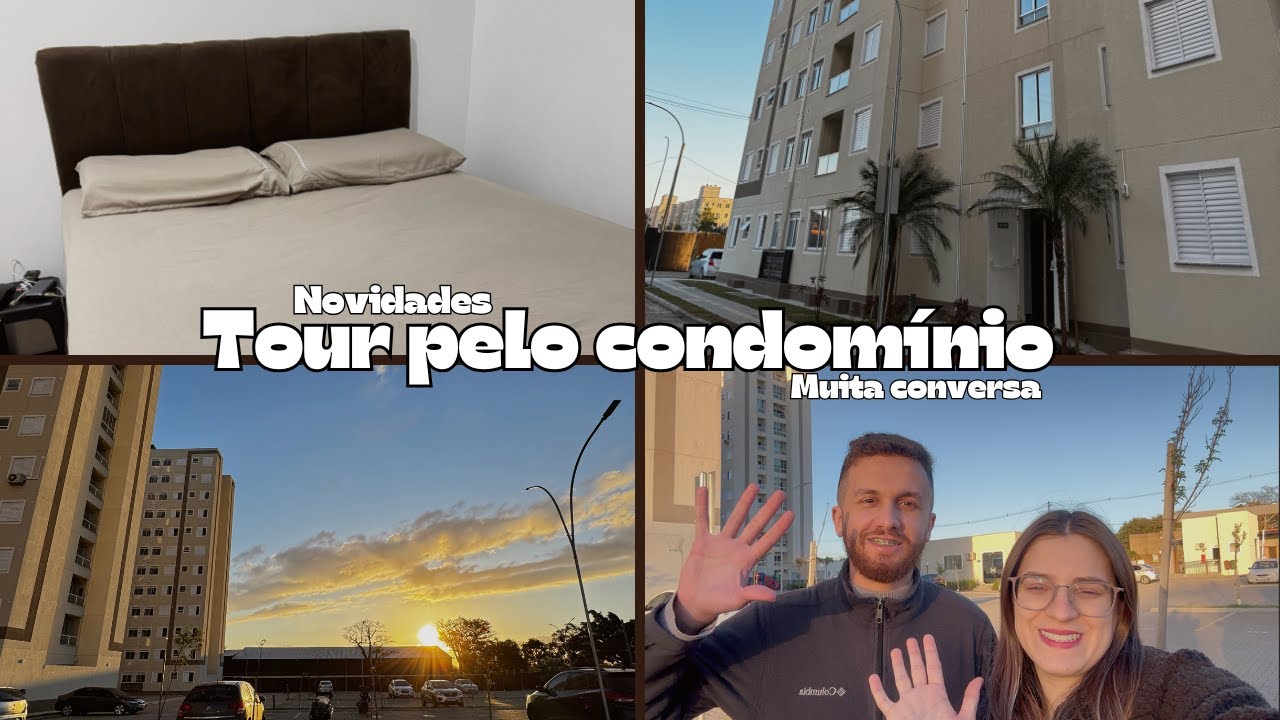 TOUR PELO NOSSO CONDOMINIO MRV, BATE PAPO E COMPINHAS...