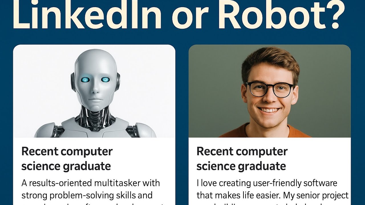 Why Your LinkedIn Sounds Like a Robot (And How AI Can Fix It)