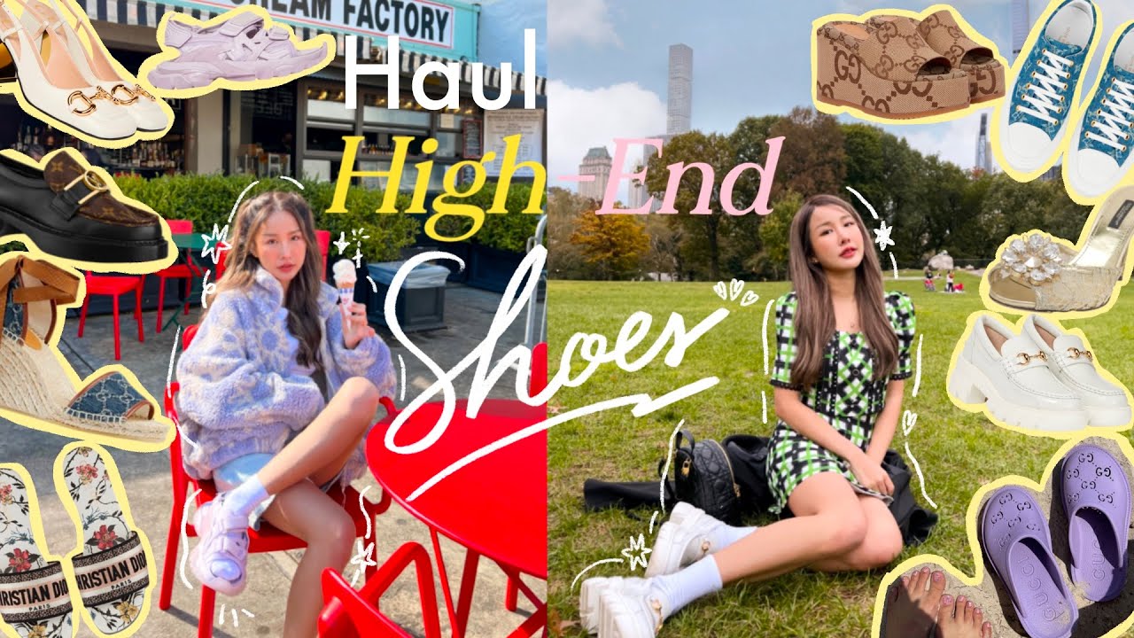 HAUL เปิดกรุ+รีวิวรองเท้าแบรนด์เนมทุกคู่ที่มี ส้นสูง ผ้าใบ มาครบคู่ไหนปังคู่ไหนบ้งมาชม 👠✨| Brinkkty