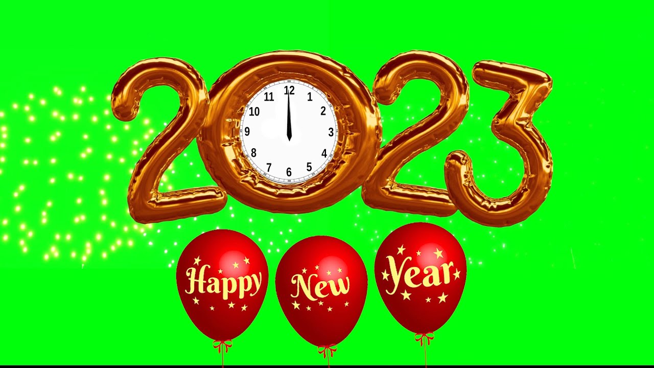 Happy New Year 2023 Wish Green Screen Video Effects @satishdesigngraphy