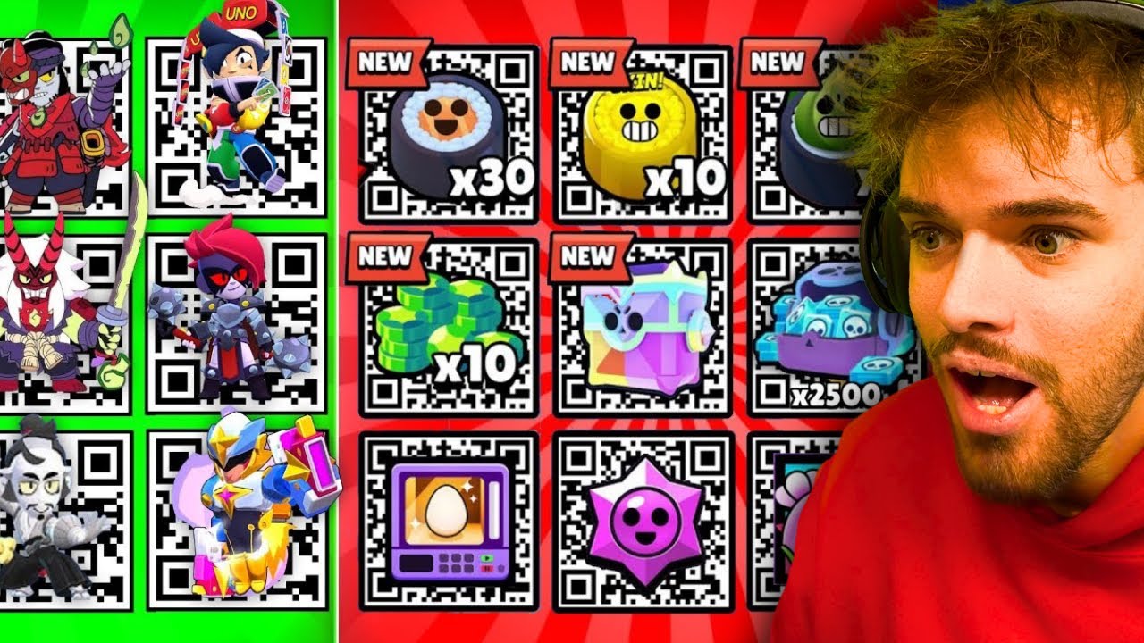 TUTTI i QR CODE FUNZIONANTI su BRAWL STARS a MAGGIO!! 🔥 (FUNZIONANO DAVVERO)