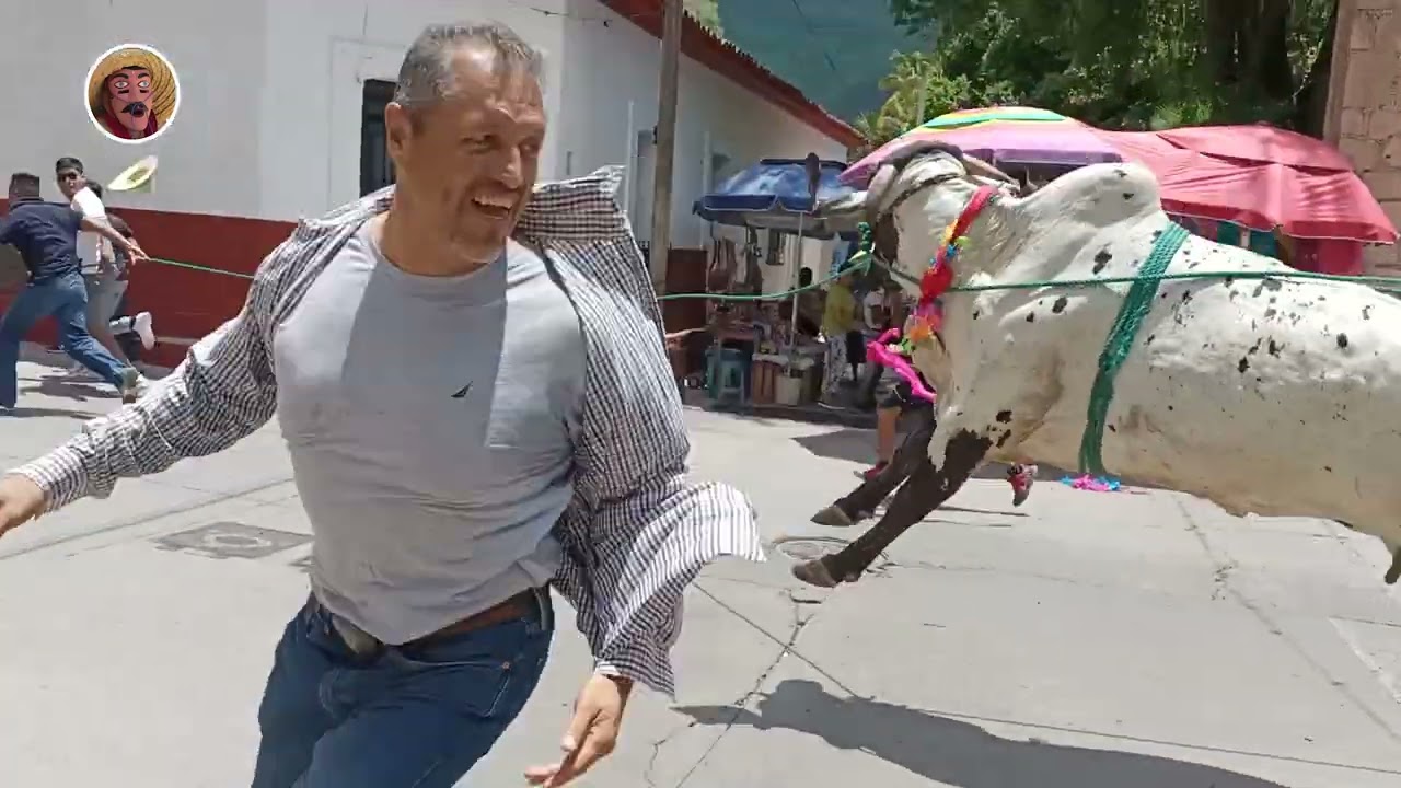 Paseo del Toro - Mochitlán Guerrero 2024 | Anuncio de la Feria de la Abuelita Señora Santa Ana