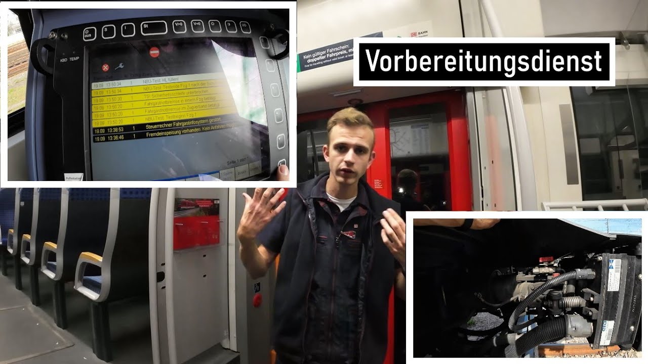 Vorbereitungsdienst am Triebzug/Triebwagen | Was ist zu tun?
