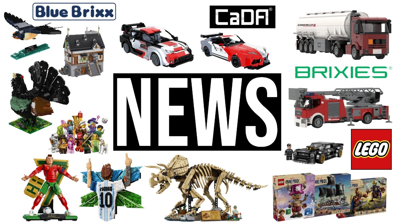 Neue Sets von BlueBrixx, LEGO, CaDA, BRIXIES und mehr | Klemmbaustein NEWS 257