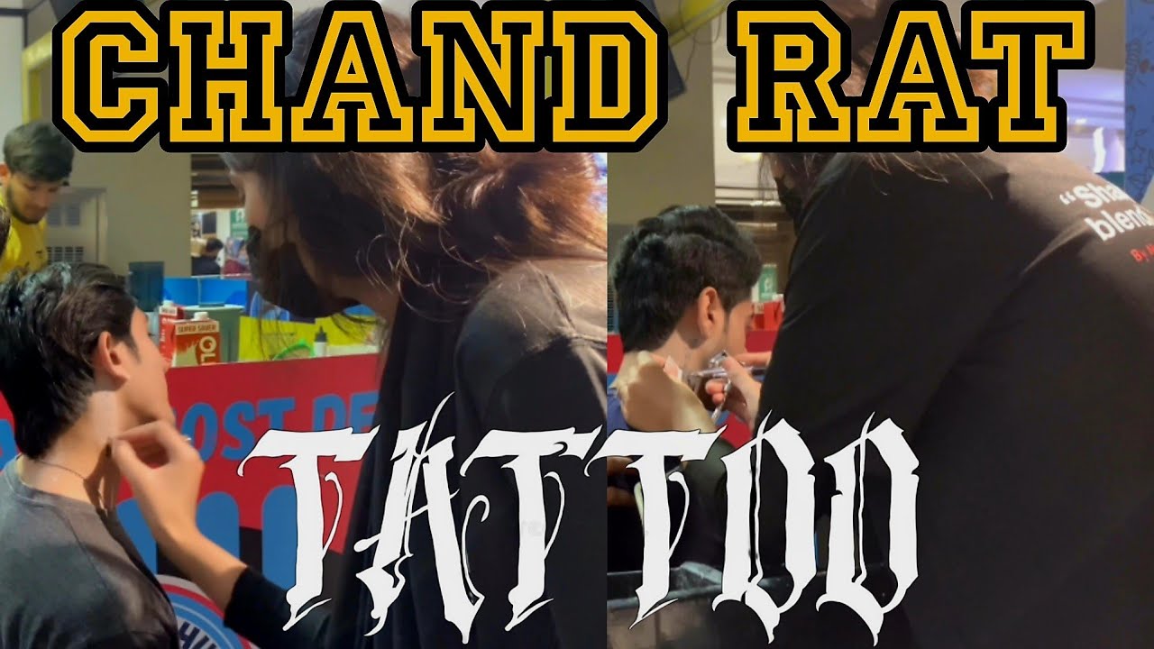 Chand Raat Shopping Spree || Getting Inked with Eid ul Fitr Tattoos!