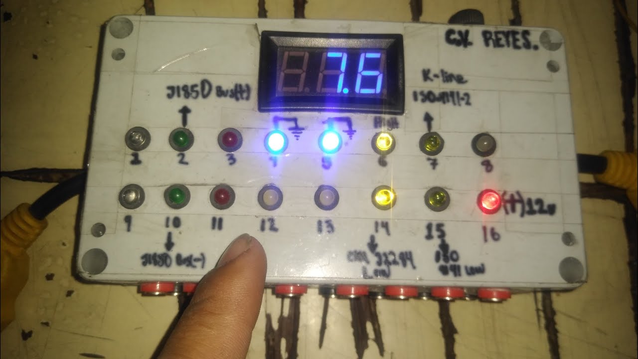 Como hacer probador de conector DLC para evitar daño al scaner parte 2
