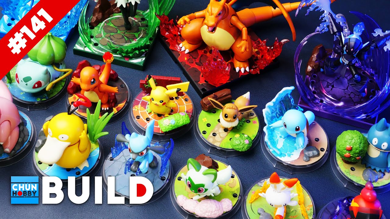 Pokemon Speed Build! Pikachu & Charizard & Eevee & Ceruledge & MORE!! | BLOKEES Figures | Beat Build