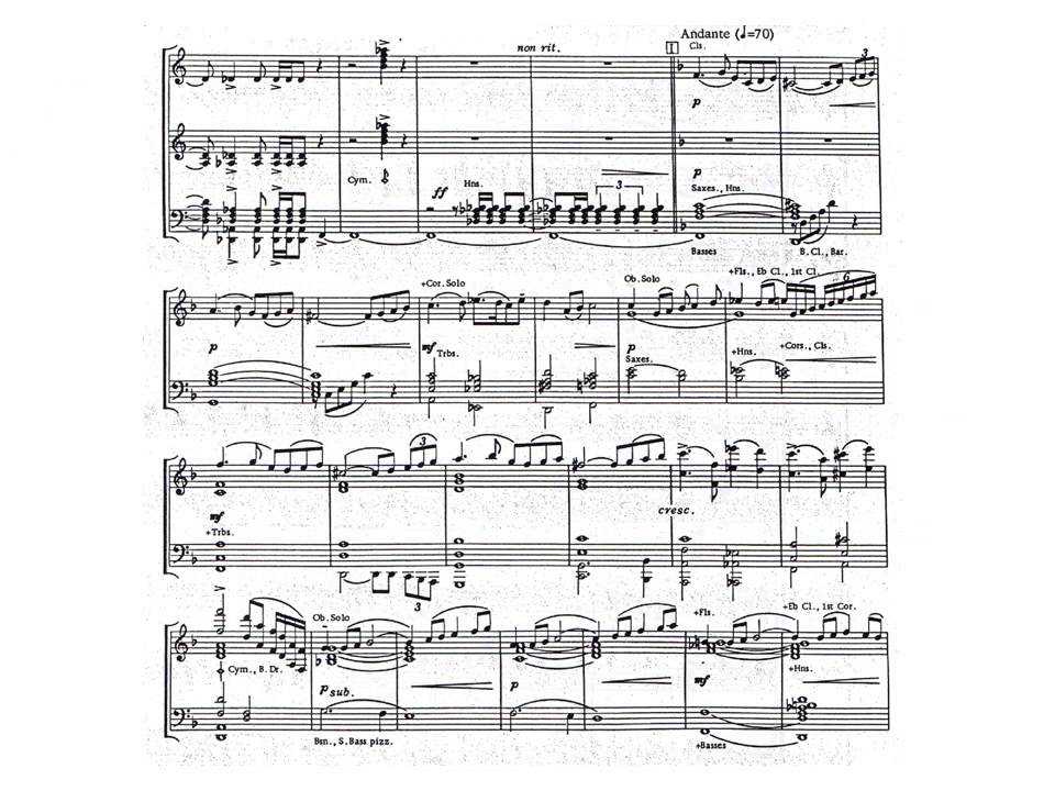Robert Jager Sinfon&iacute;a nobilissima  Partitura Interpretaci&oacute;n