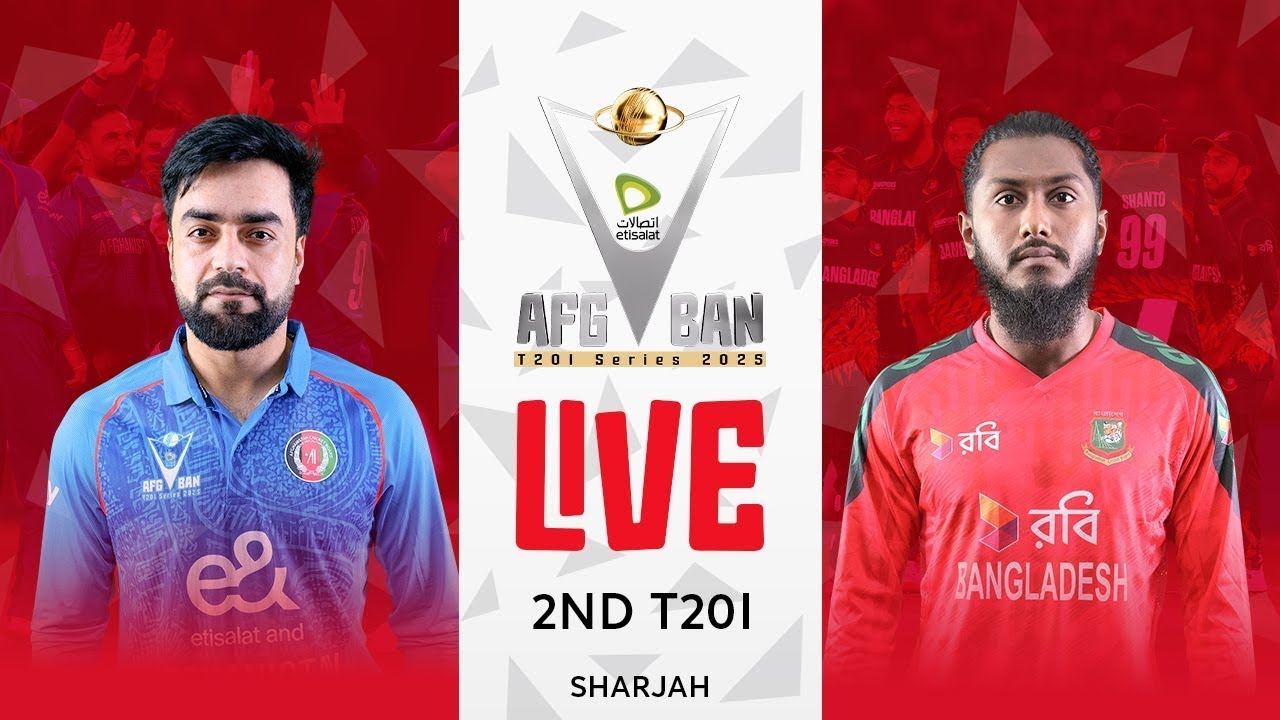 Live | Afghanistan vs Bangladesh | Match 02 | T20I Series | ACB | 311K