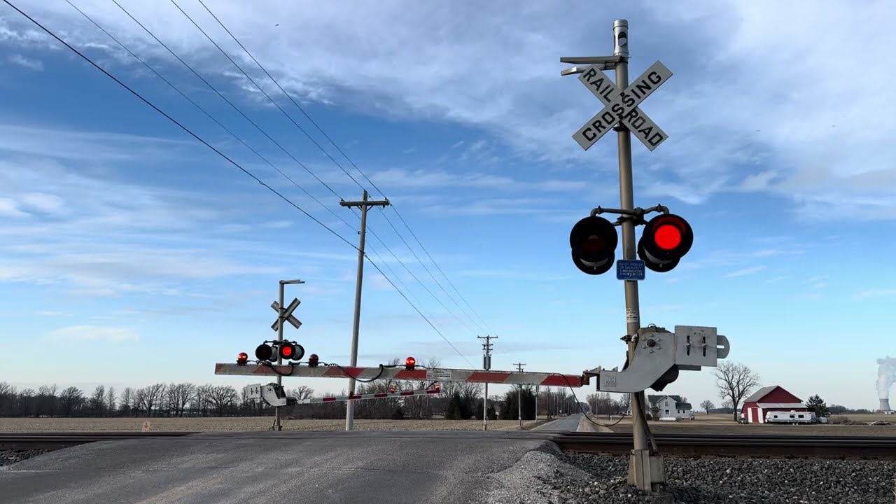 Behlman Rd Railroad Crossing, Oak Harbor, OH (Video 3)