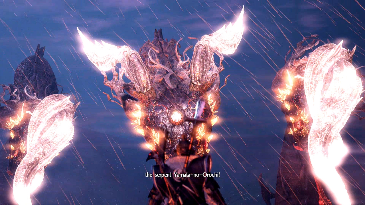Nioh - Yamata-no-Orochi Final Boss Fight & Game Ending