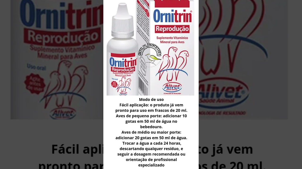 Ornitrin Reprodu&ccedil;&atilde;o #shorts