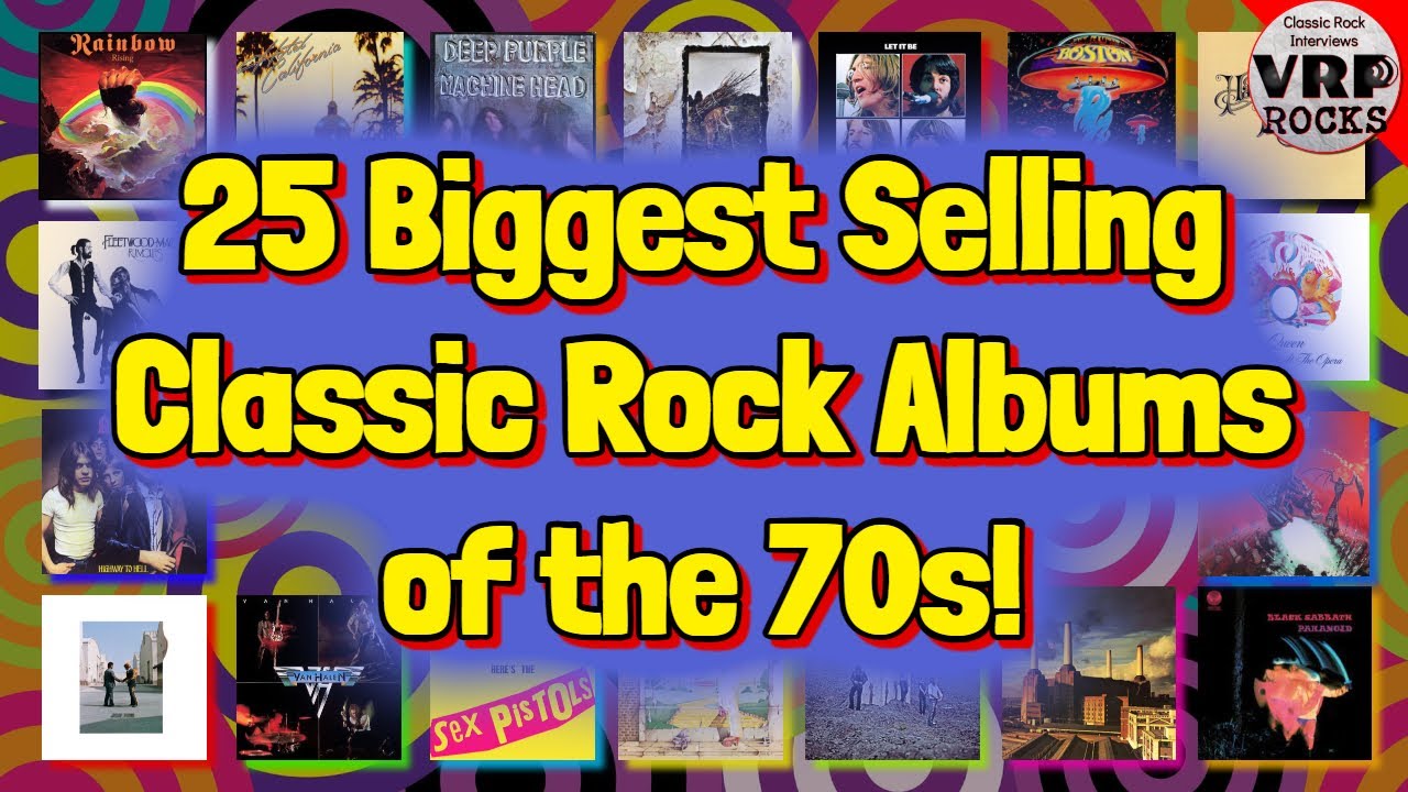 1970s Rock Giants: The 25 Best-Selling Studio Albums That Defined the Decade!