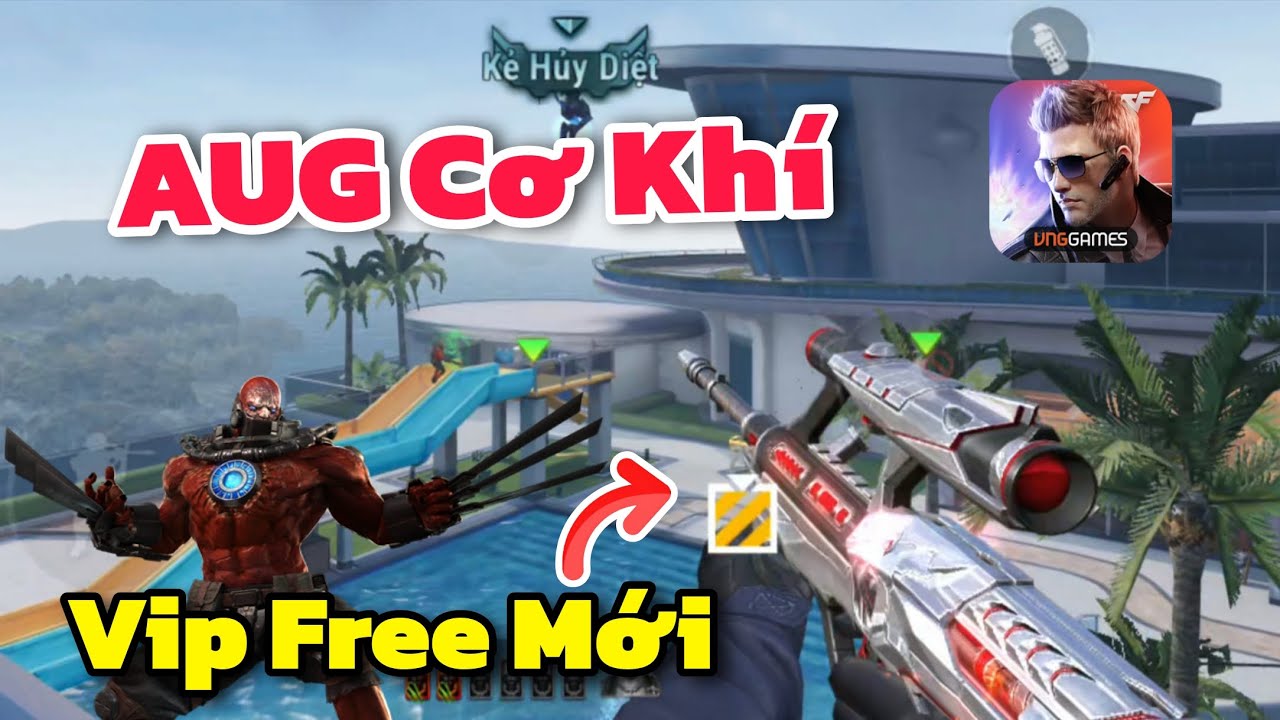 CF LEGENDS - Vip Free Mới AUG Mechanical-Era Test Zombie Liệu Có Ngon?