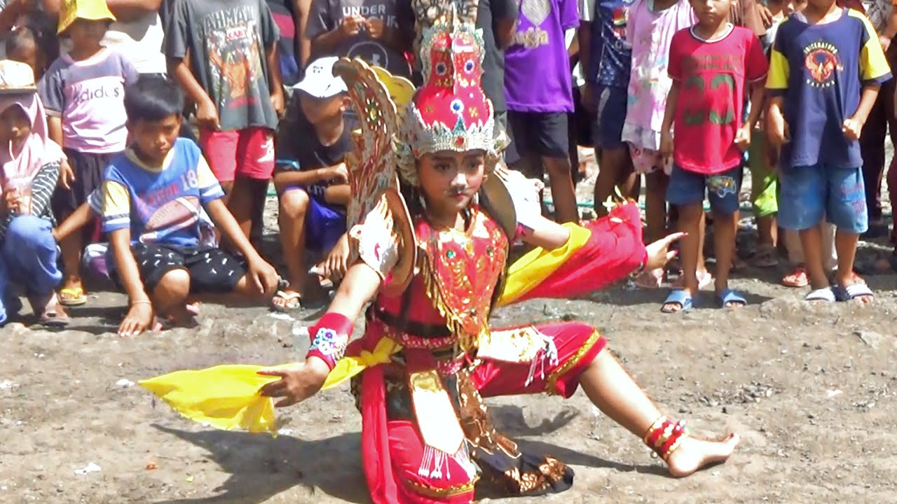 BOCIL CANTIK INI PINTAR TARI BALADEWA - EBEG SRI KEMUNING
