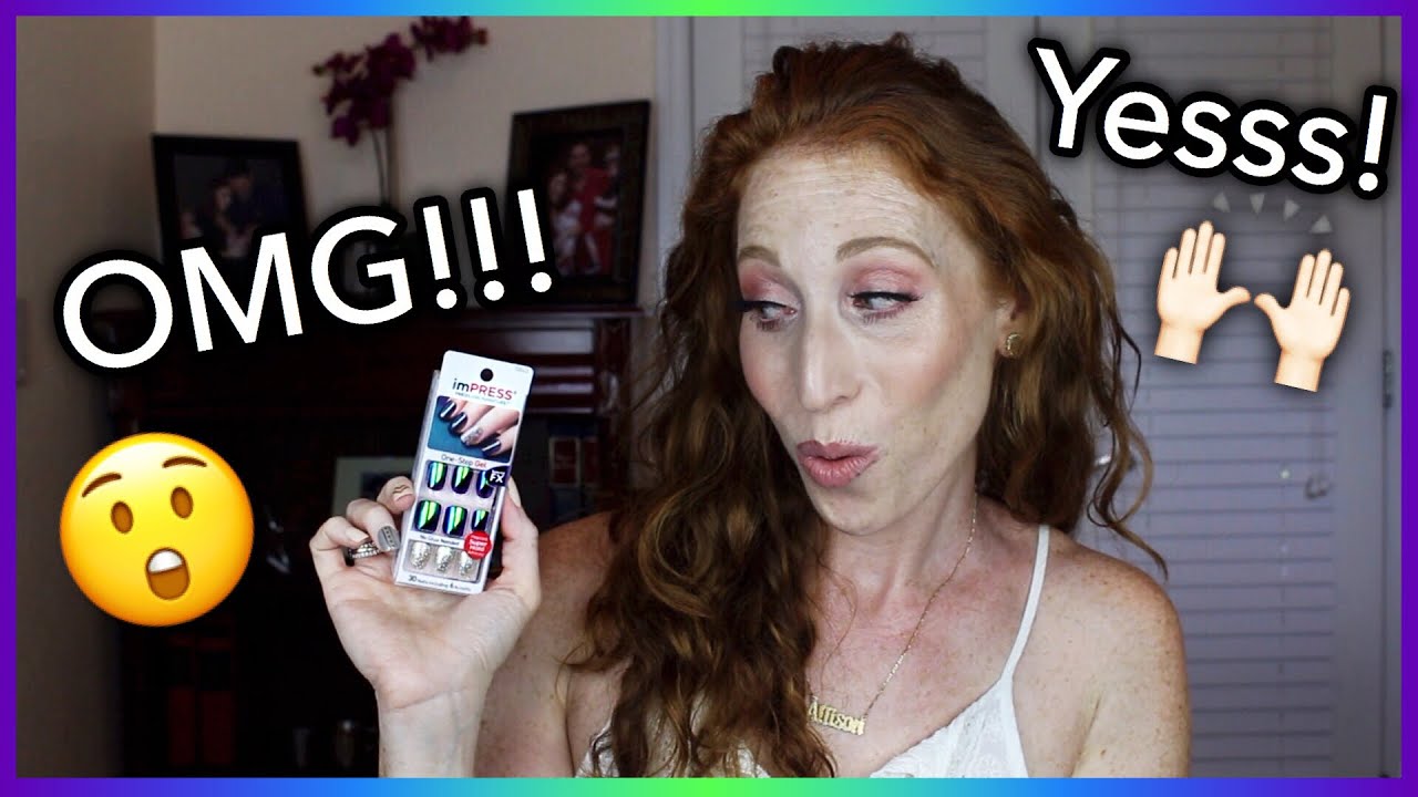 imPRESS Nails Review and Tutorial | THE BEST MANICURE EVER! | Cheap AF