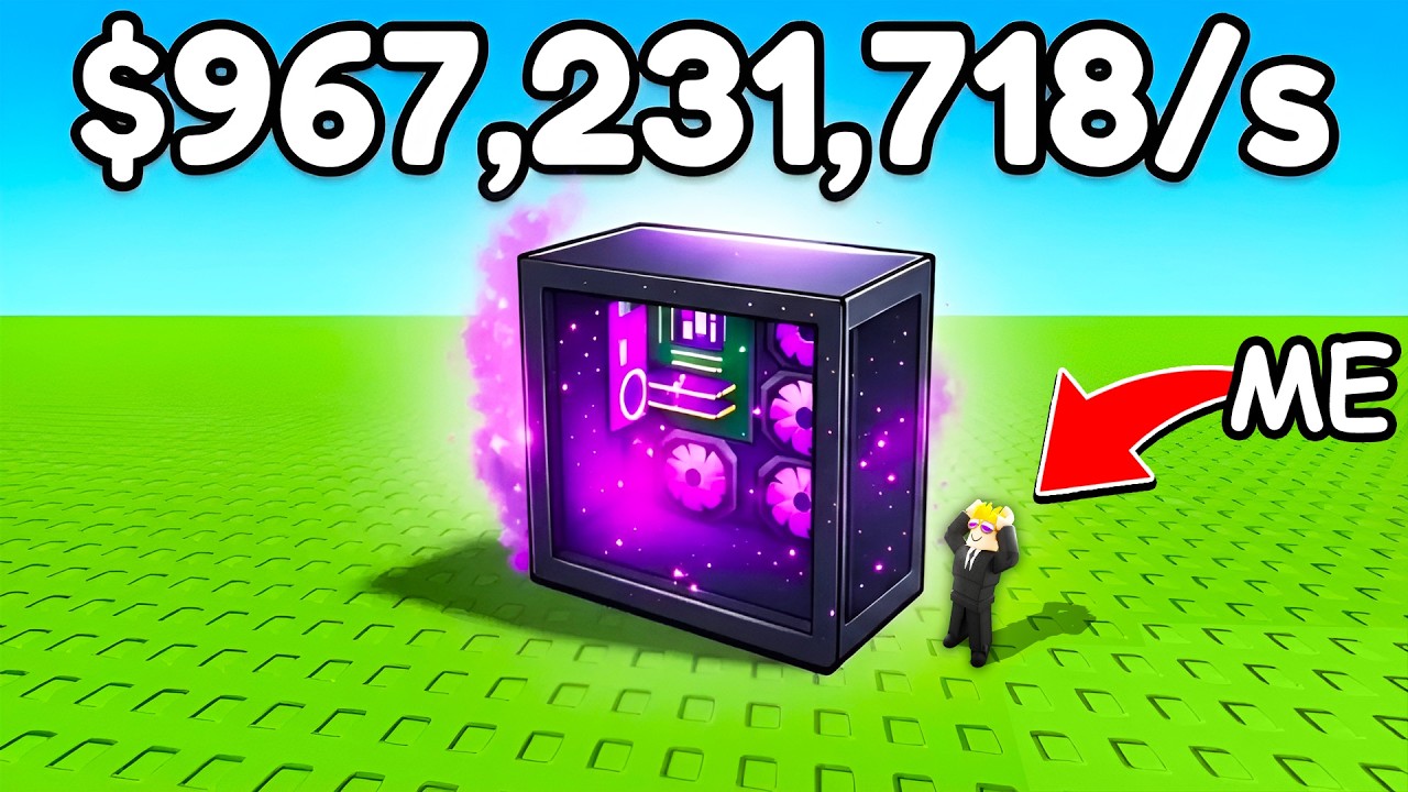 Making MILLIONS in Roblox COMPUTER INCREMENTAL...