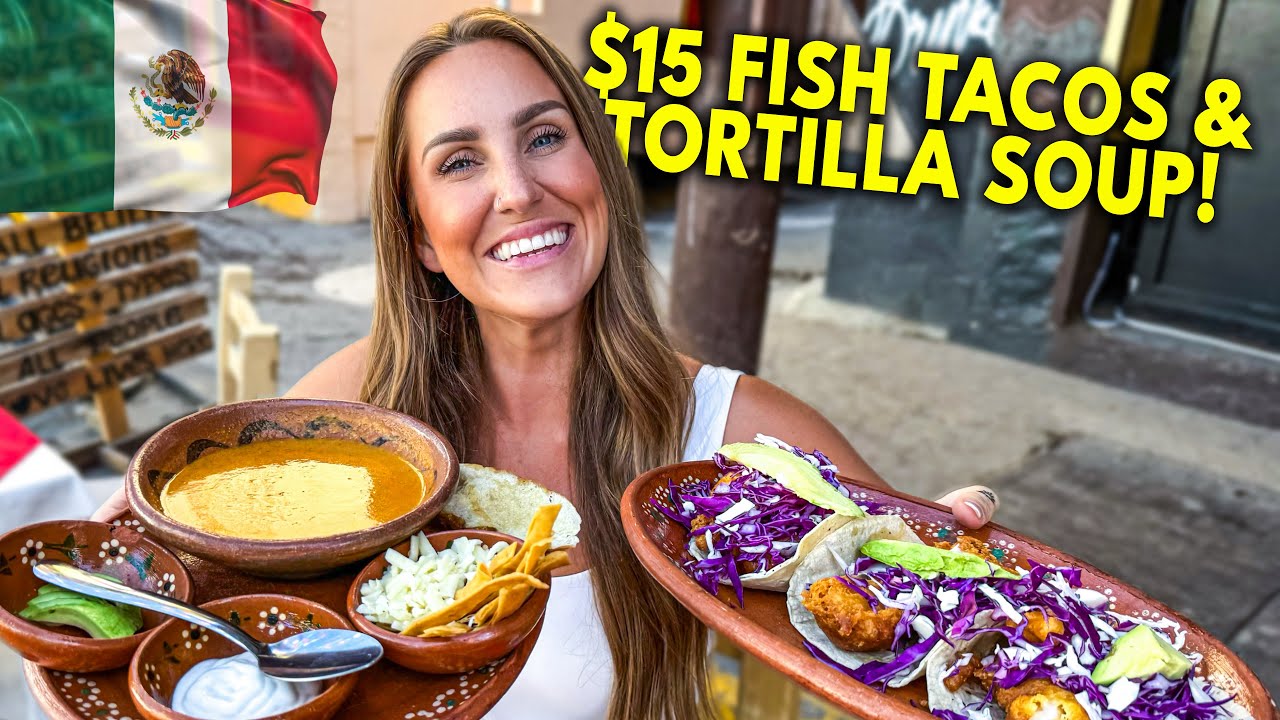 Best Mexican Food in the World 🇲🇽 Unforgettable Shrimp Tacos & Soup in Sayulita’s Local Spots