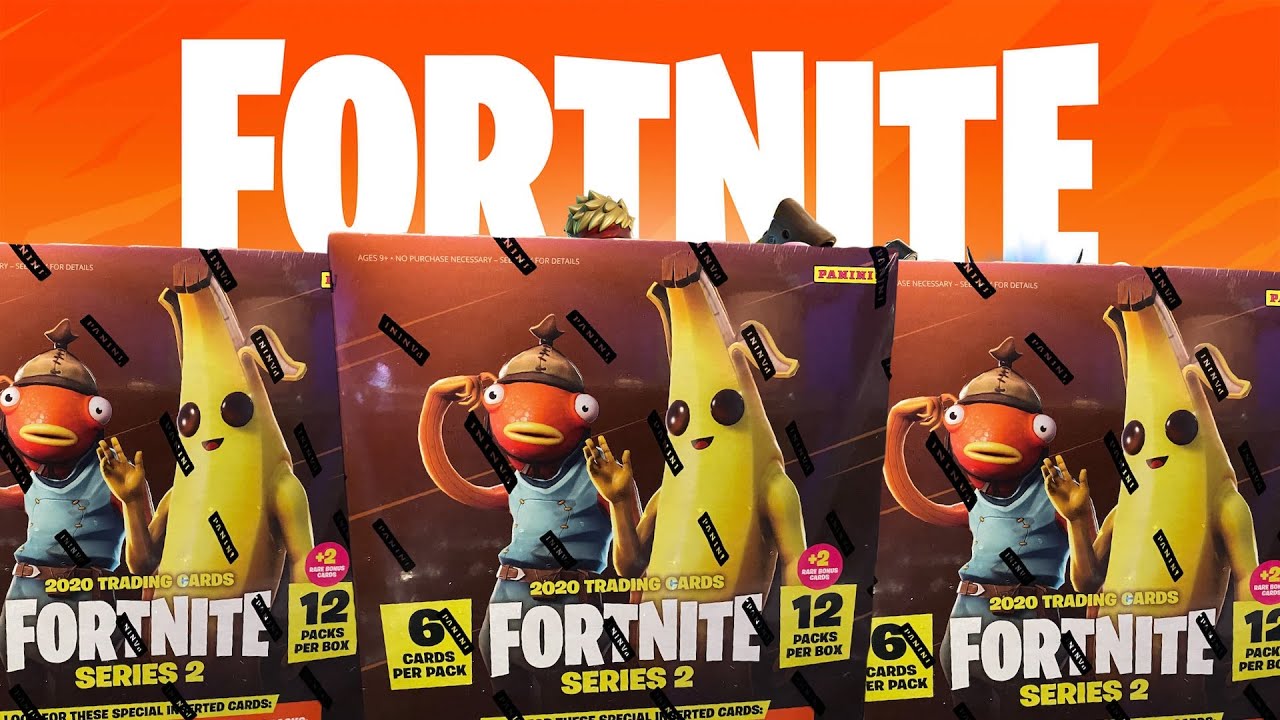 Opening Fortnite Series 2 Mega Box Trading Cards! (Fortnite Battle Royale) Part 1