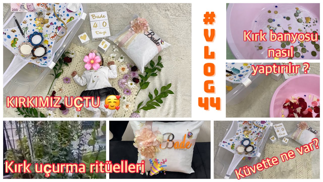 KIRKIMIZ ÇIKTI🧿 KIRK BANYOSU NASIL YAPILIR? SUYUN İÇİNE NE KONULUR? BANYO SUYUNU NE YAPTIK ?