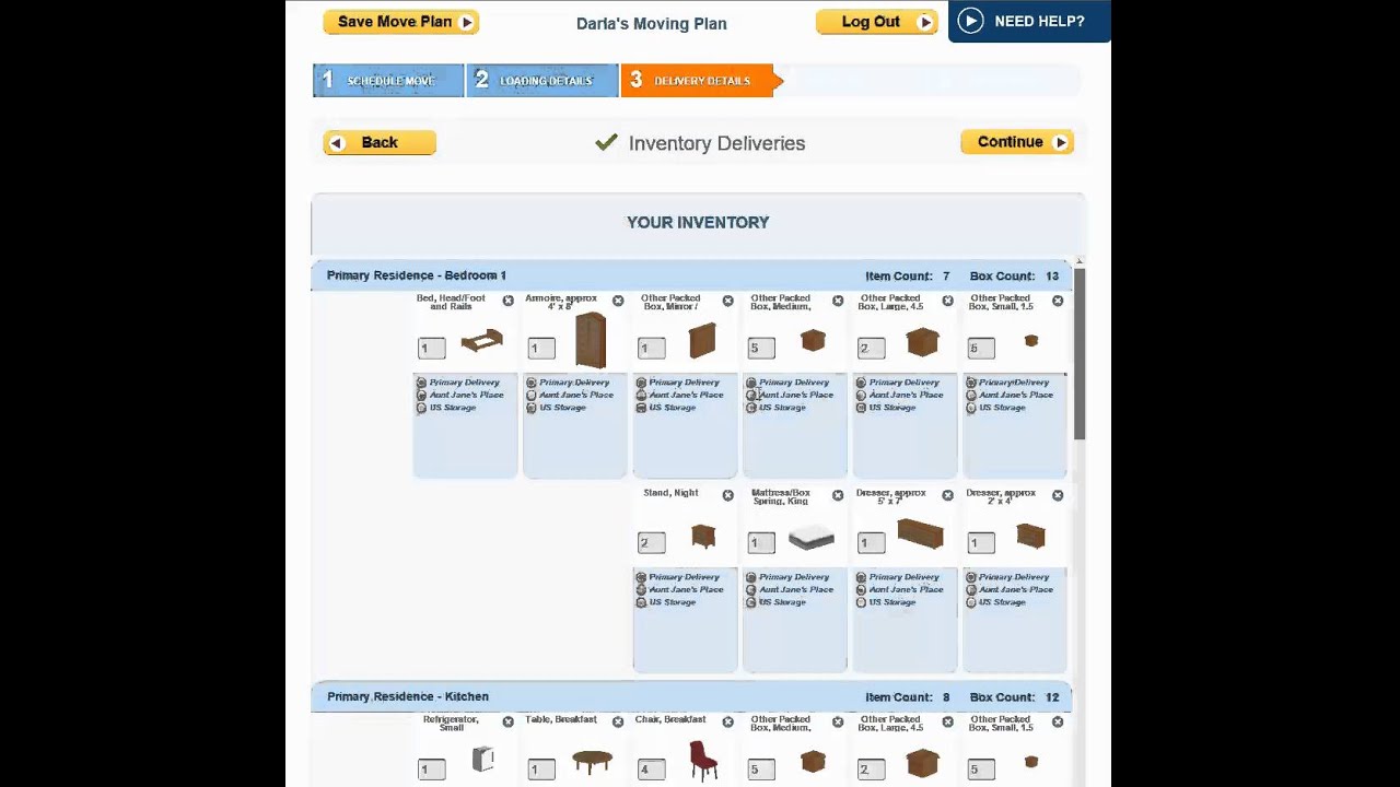 COMPUTEAMOVE - Delivery Inventory System