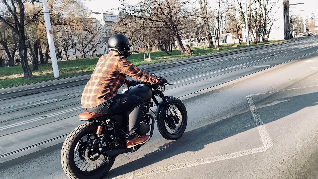 Cafe Racer 125 Romet Ogar Legend  Custom Scrambler Caffe Scmb 125cc kat B Stylish made i Wroclaw