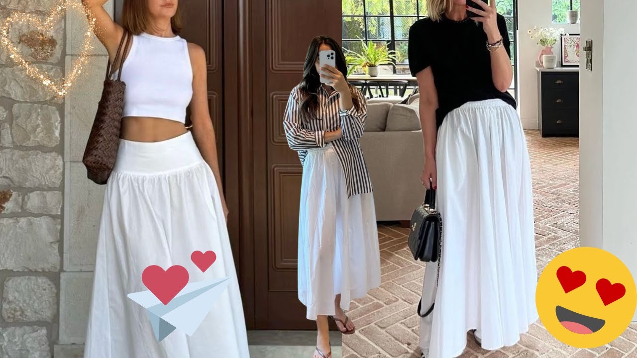 ¡NO USES FALDA BLANCA hasta VER ESTO! 😱✨ Ideas de Outfits que Transforman tu Look