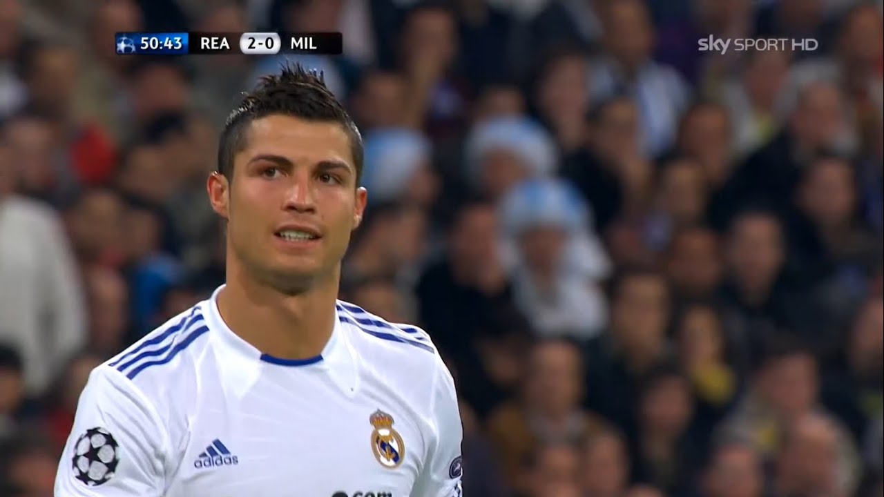 Cristiano Ronaldo Vs AC Milan Home (19/10/2010) Ucl HD 1080i