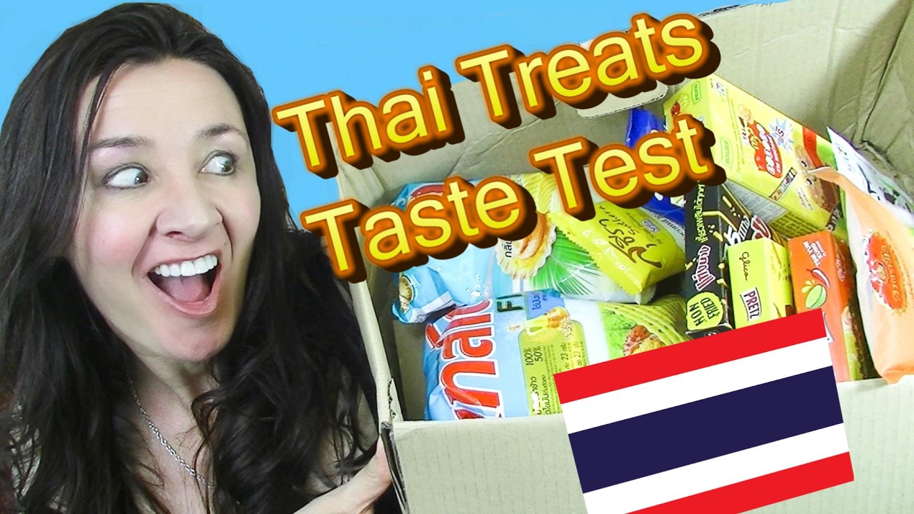 Thai Candy and Treats Taste Test 2