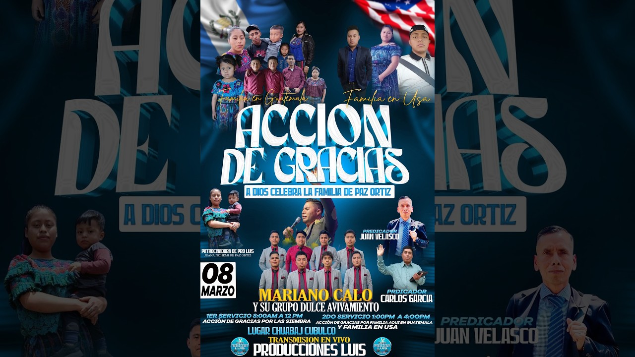 ACCIÓN DE GRACIAS A DIOS POR LA SIEMBRA DESDE CASERÍO CHUABAJ, CUBULCO, B. V.