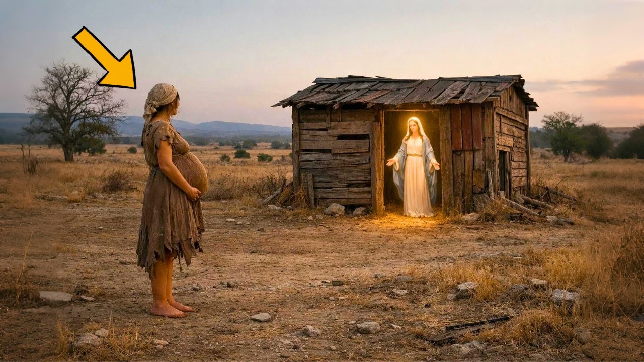Una Viuda Embarazada Compró Una Casa Abandonada , Y La Virgen María Apareció Y Reveló La Verdad..