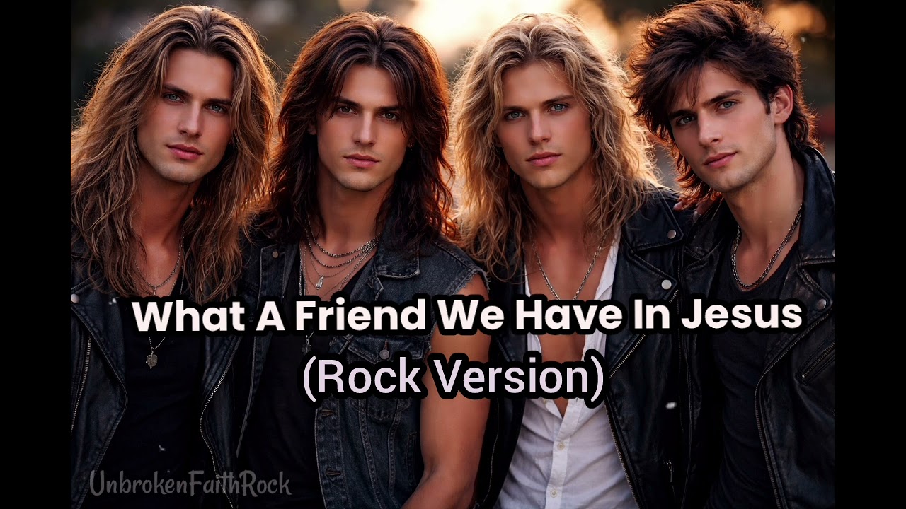 What a Friend We Have in Jesus | 90s Rock Hair Metal Christian Worship Anthem