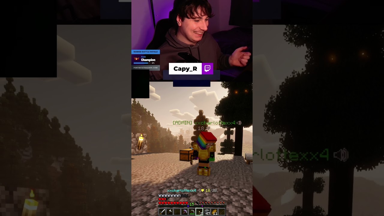 Эпичная проклятая статуя в Minecraft 
