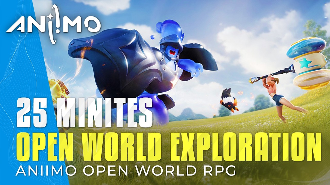 Aniimo - 25 Minutes of Open World Exploration | Alpha Creatures, Base Building & Zelda Trials?!
