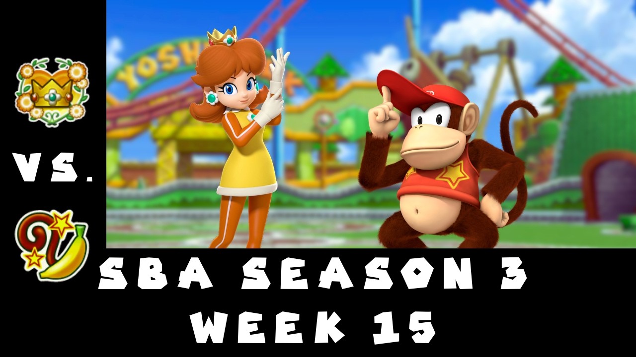 SBA S3 Week 15: Daisy Flowers vs. Diddy Monkeys
