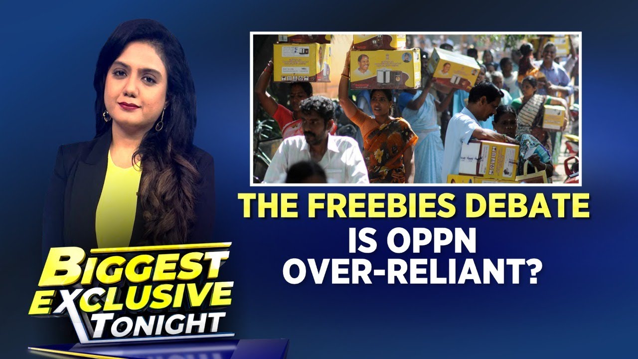 The Freebies Debate In India LIVE | Is Opposition Over-Reliant On Freebies? | English News | News18