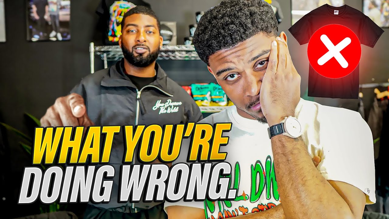 Why Your Clothing Brand Is NOT Working