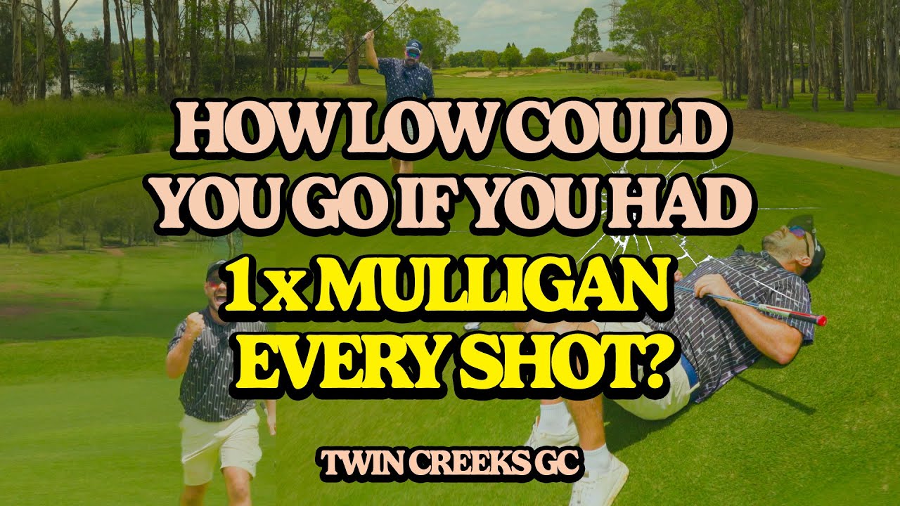 How Low Could You Go w a Mulligan on Every Shot? 12 HCP Takes this Challenge on at Twins Creeks GC