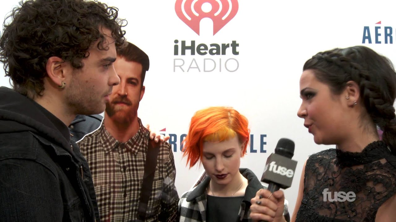 Paramore on Miley Cyrus & Breaking Billboard Records - Jingle Ball 2013