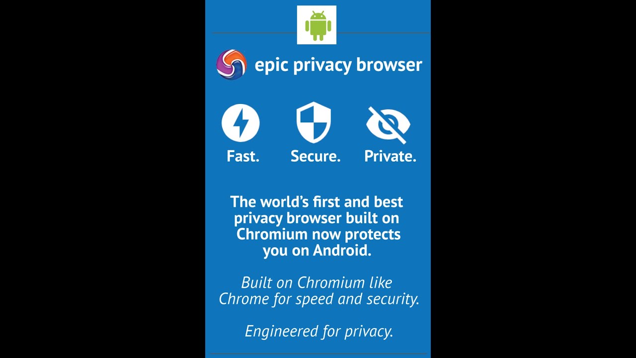 Epic Privacy Browser for Android