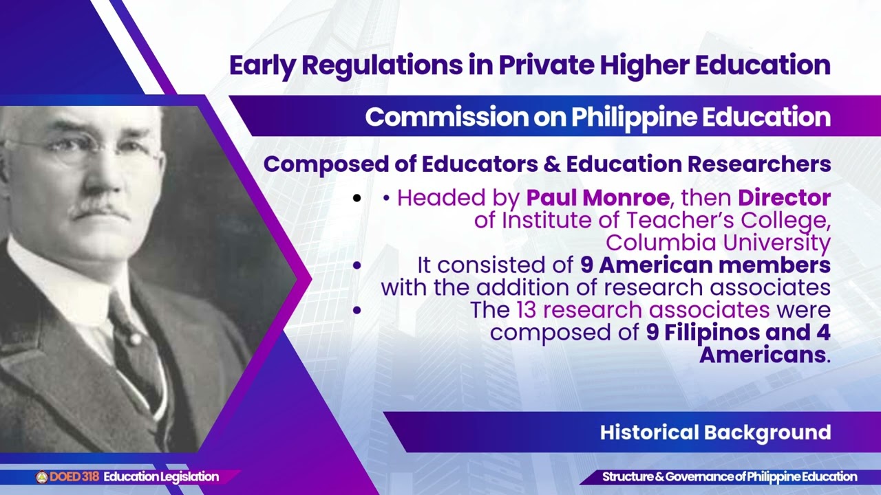 Governance in Private Higher Education in the Phils