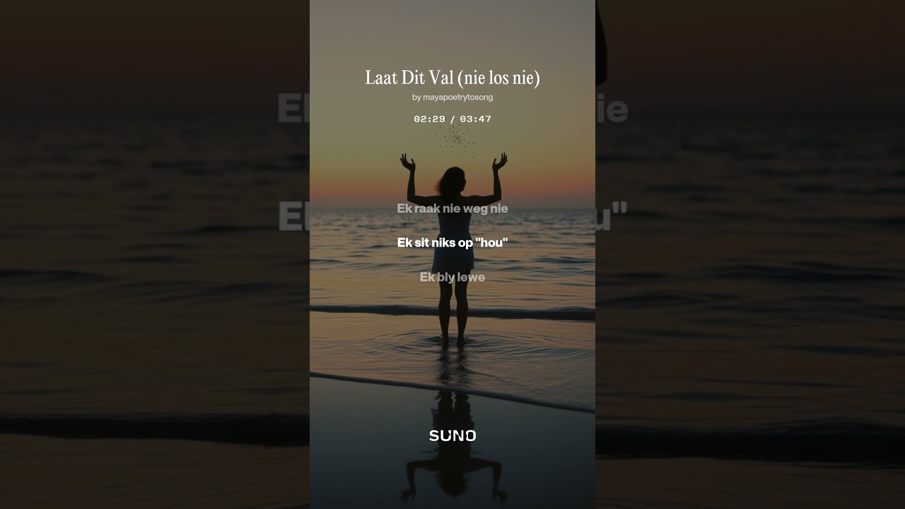 Laat Dit Val - Maya Poetry to song: Live, love, laugh, music....a way of life