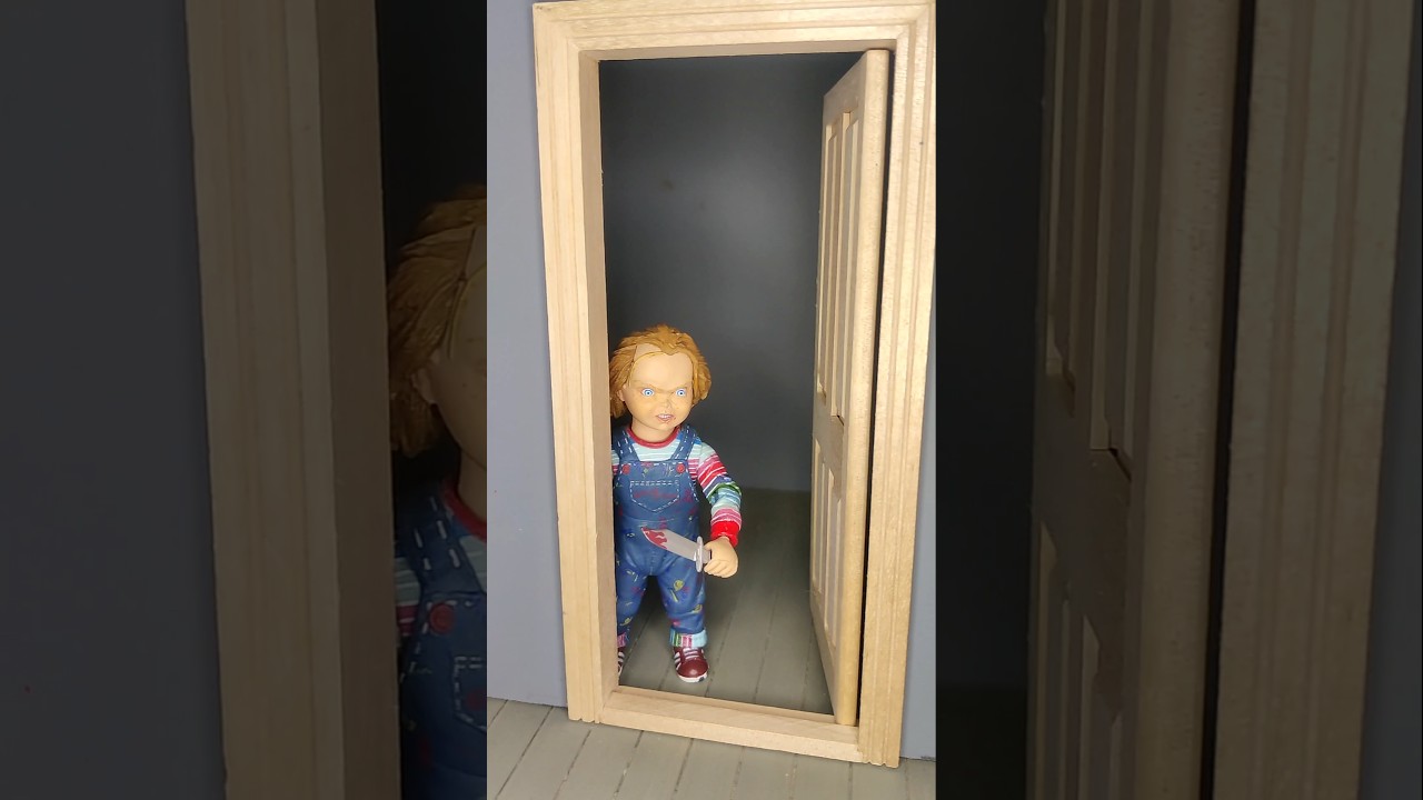 creepy neca Chucky setup for you