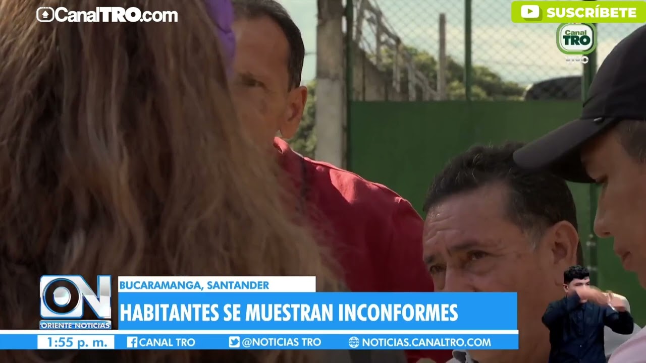 Habitantes se muestran inconformes