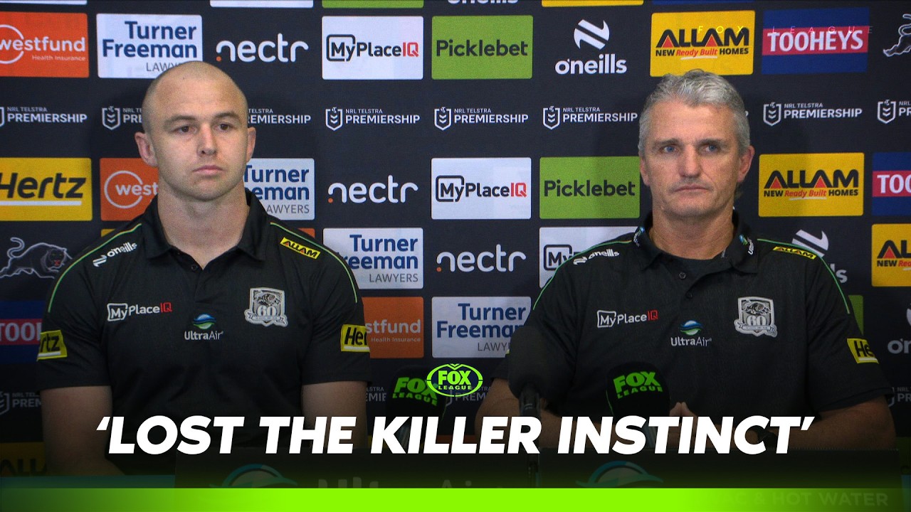 &lsquo;Tonight wasn&rsquo;t good enough&rsquo; 😤 Panthers have rare slip up vs Titans | Penrith Press Conference
