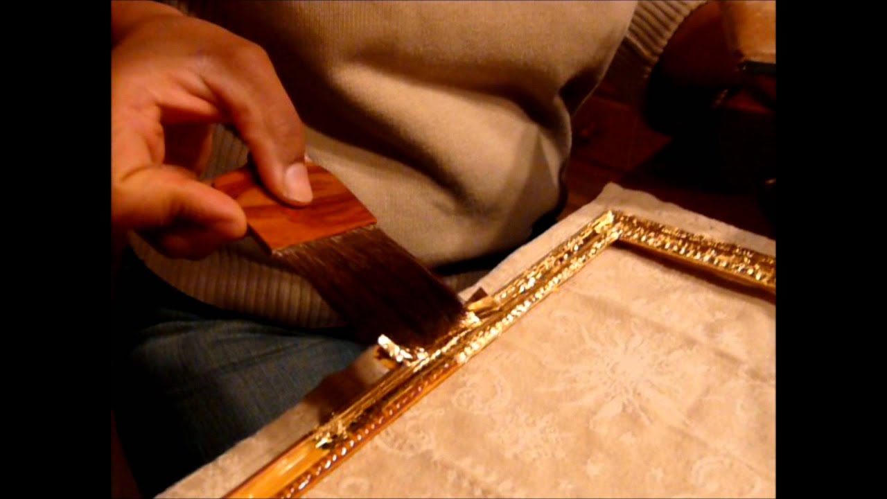 La dorure &agrave; la detrempe - Atelier de dorure  ATELIER DU LYS D'OR - Artisan doreur 77