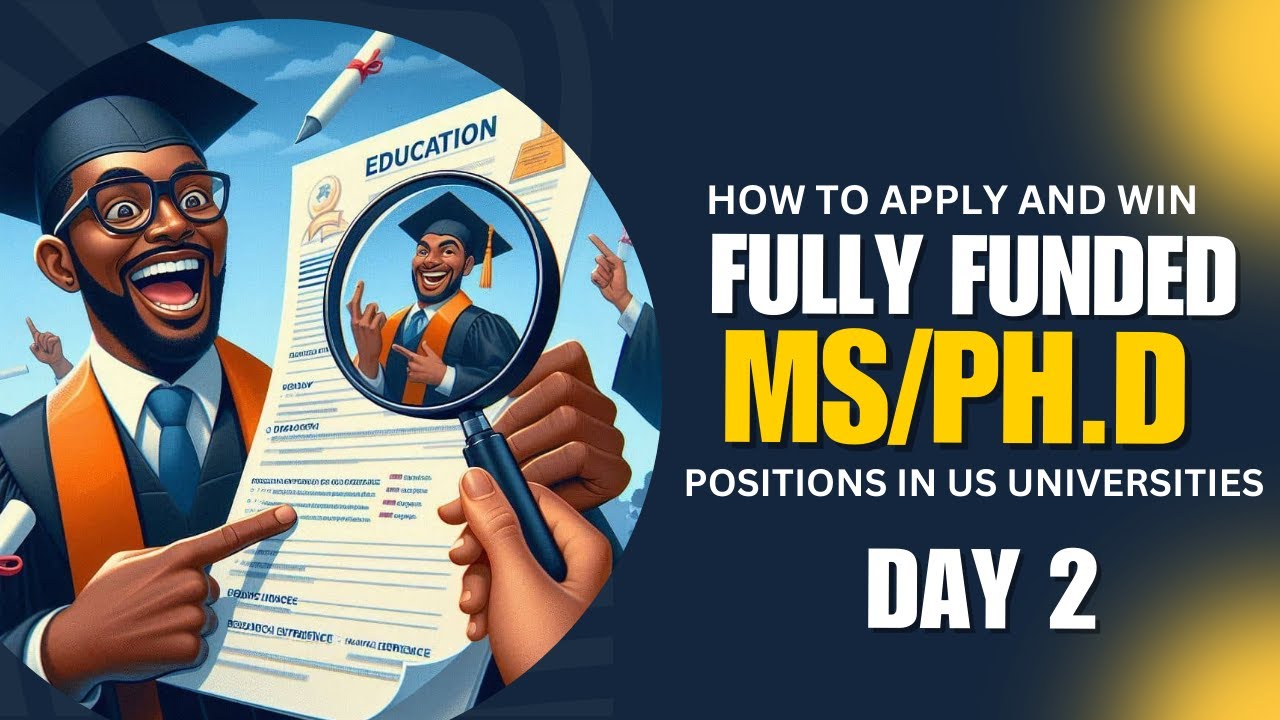 US Graduate School Tips Day 2