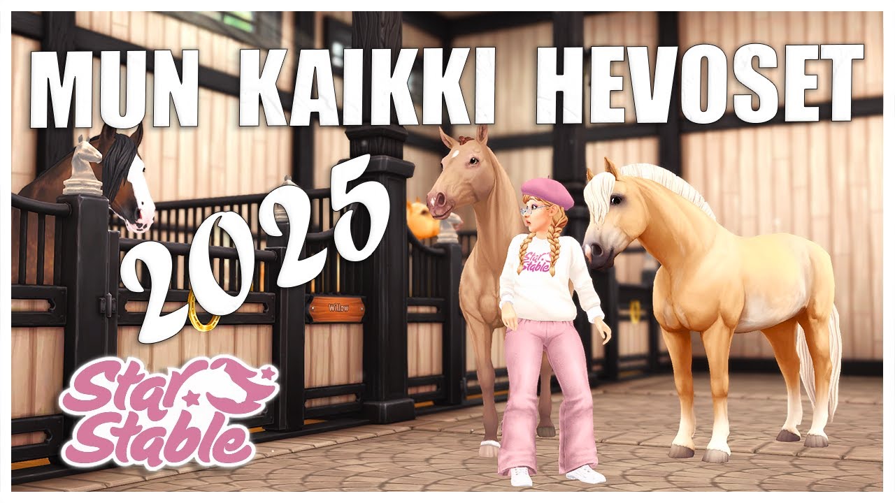 Mun KAIKKI hevoset 2025! | Hevosten esittely | SSO Suomi